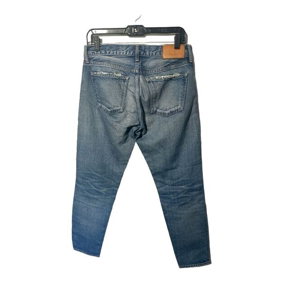 Moussy Vintage Latrobe Tapered Jean in Blue Size 27 - Picture 3 of 9